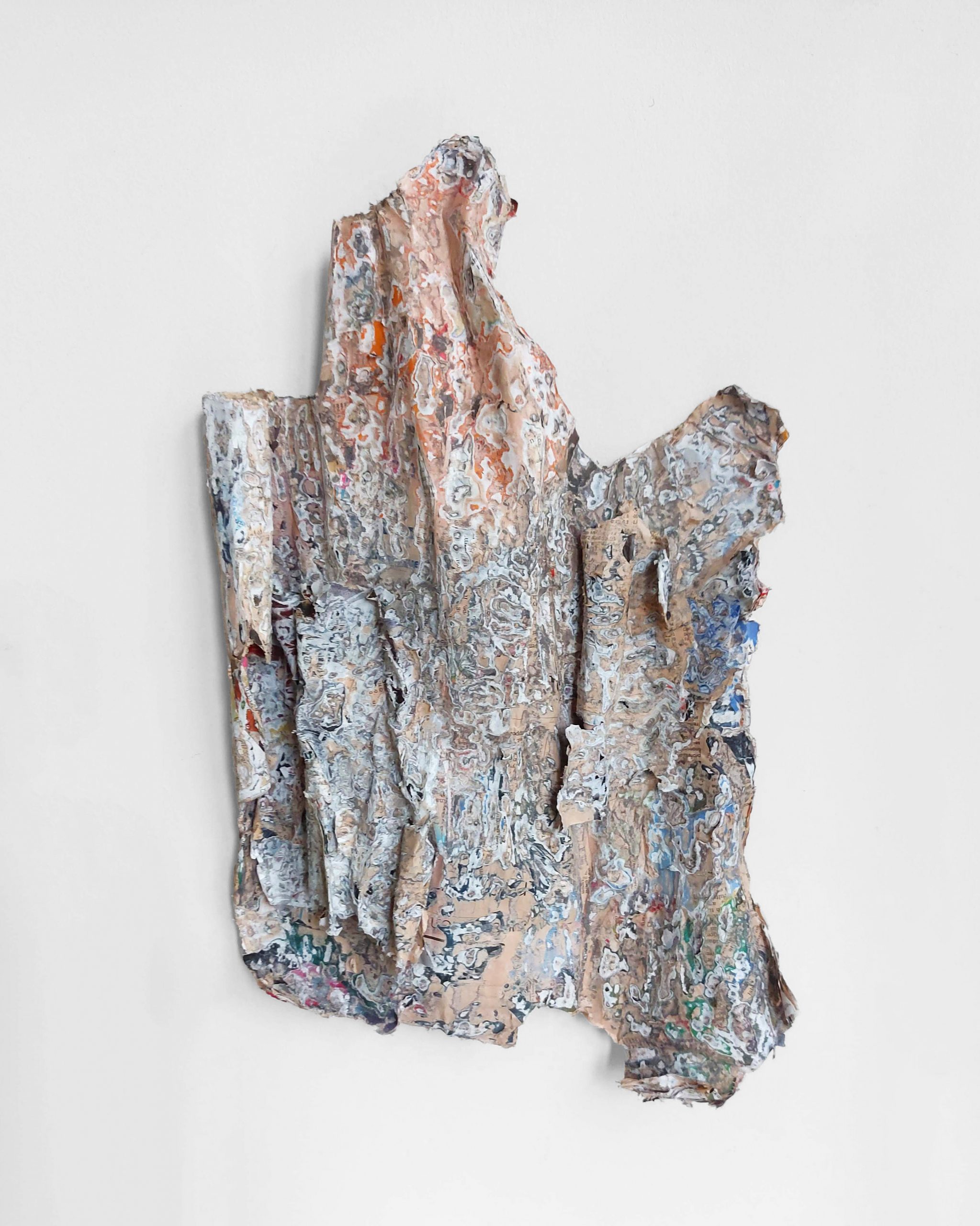 Re-imagined fragments of nature. Re-created bark series by Anna Bower